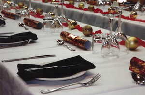 Function room set for conference at Poet's Recall